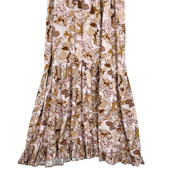 Hayden Sierra Floral Maxi Dress Sz 1X Boho Relaxed - Picture 5 of 14